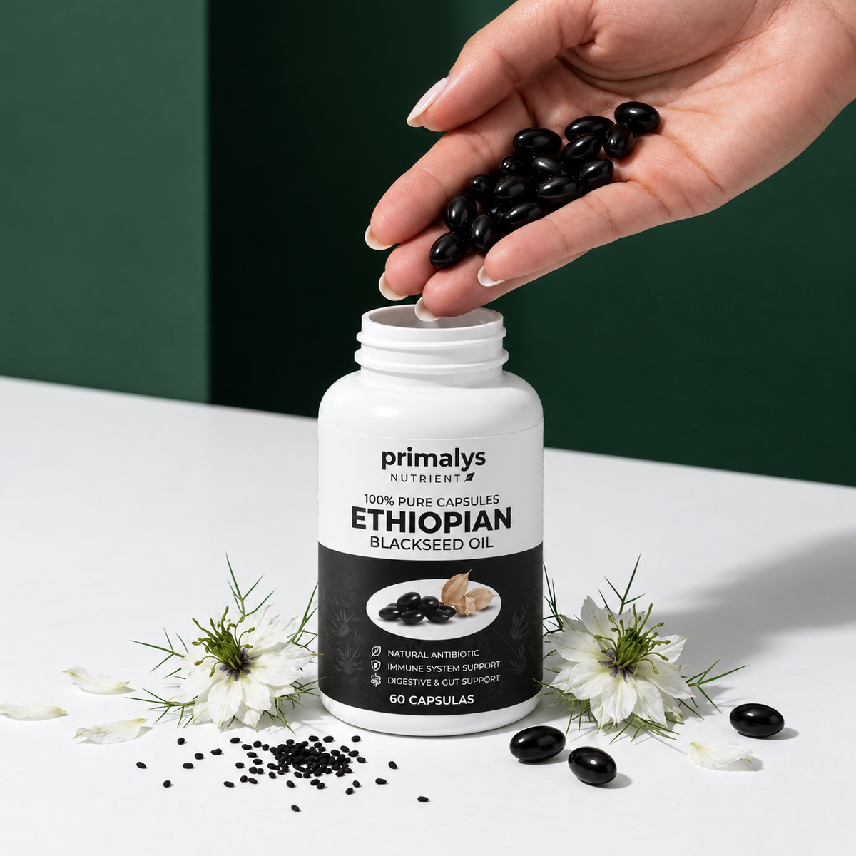 Primalys Nutrient - Aceite de comino negro etíope